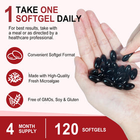 Liefiet Astaxanthin 12mg échantillon de capsules