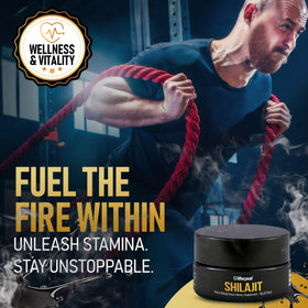 Life Cykel Résine de Shilajit Pure 15g avec tasse d'eau chaude