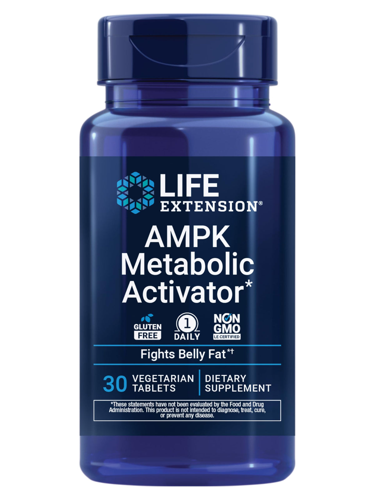 Life Extension Activateur Métabolique AMPK 30 comprimés vue avant