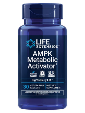 Life Extension Activateur Métabolique AMPK 30 comprimés vue avant
