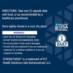 Life Extension Active Vitality & Strength capsules ouvertes