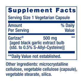 Life Extension Aged Black Garlic bottle with label