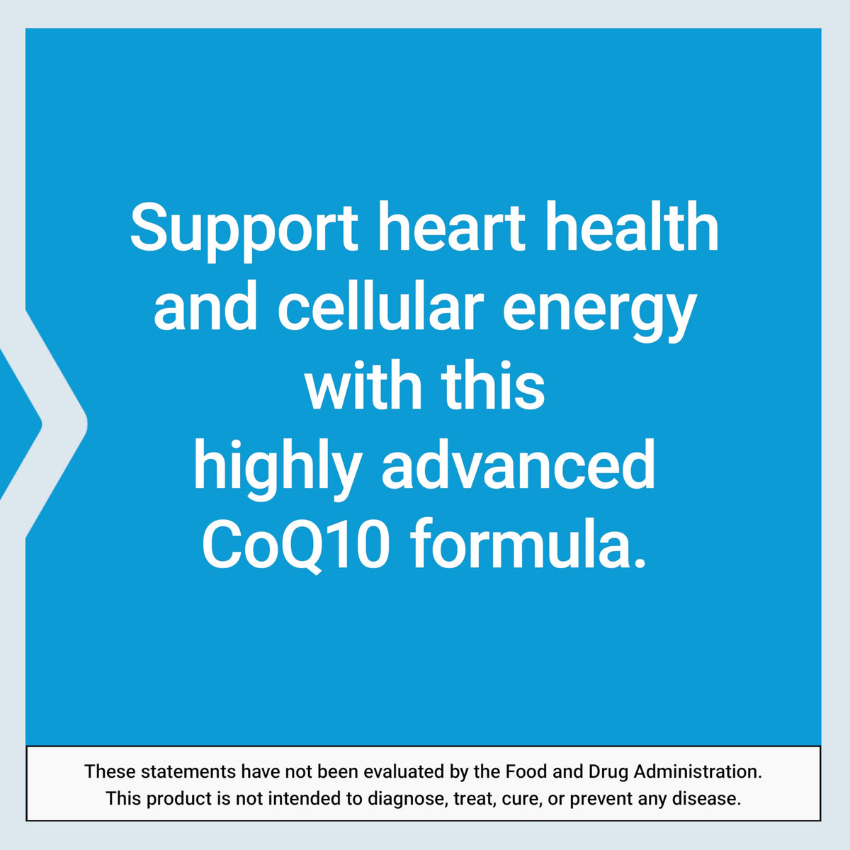 Life Extension AmpliQ CoQ10 100 mg étiquette avec informations nutritionnelles
