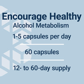Life Extension Anti-Alcohol Complex boîtes avec capsules