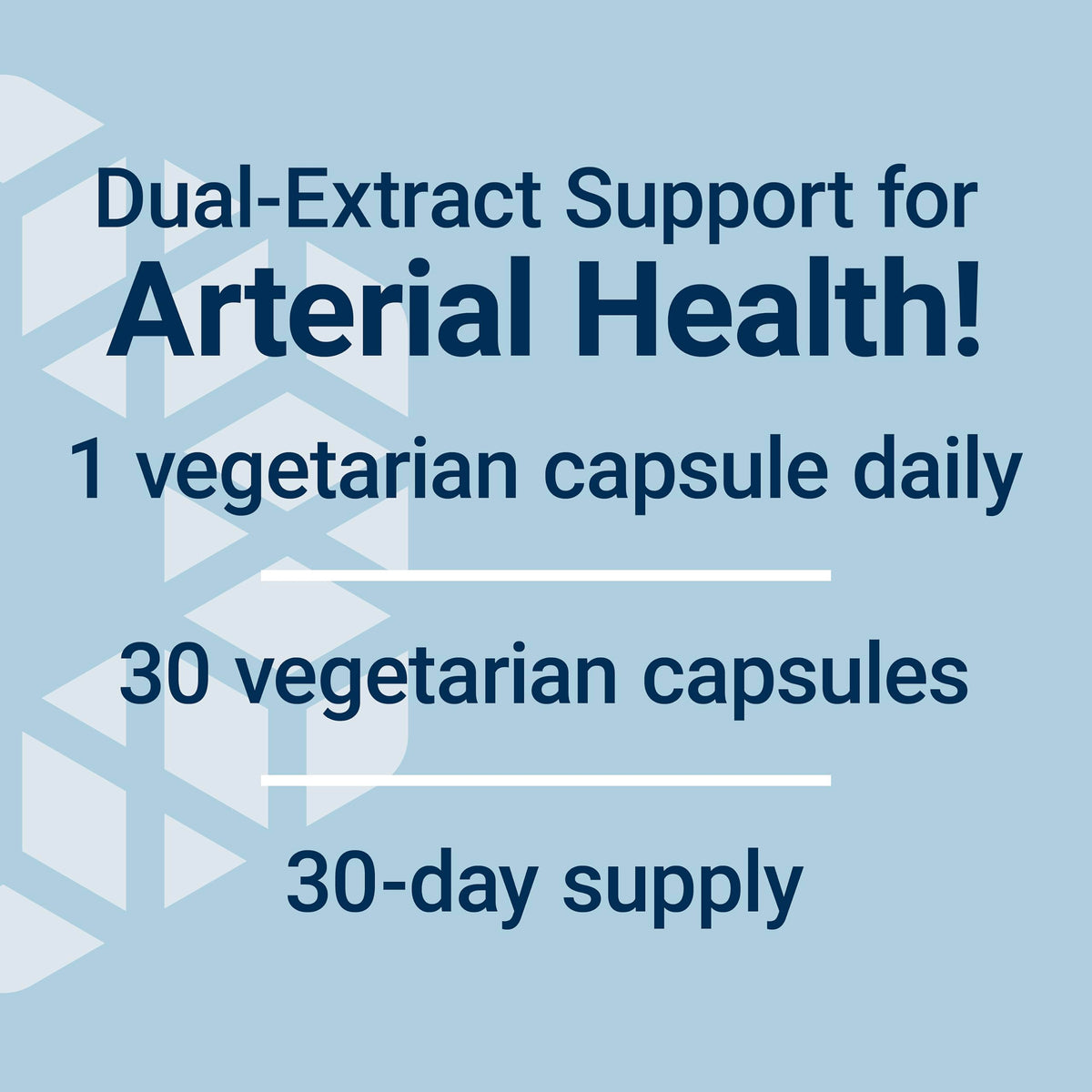 Life Extension Arterial Protect étiquette avec dosage