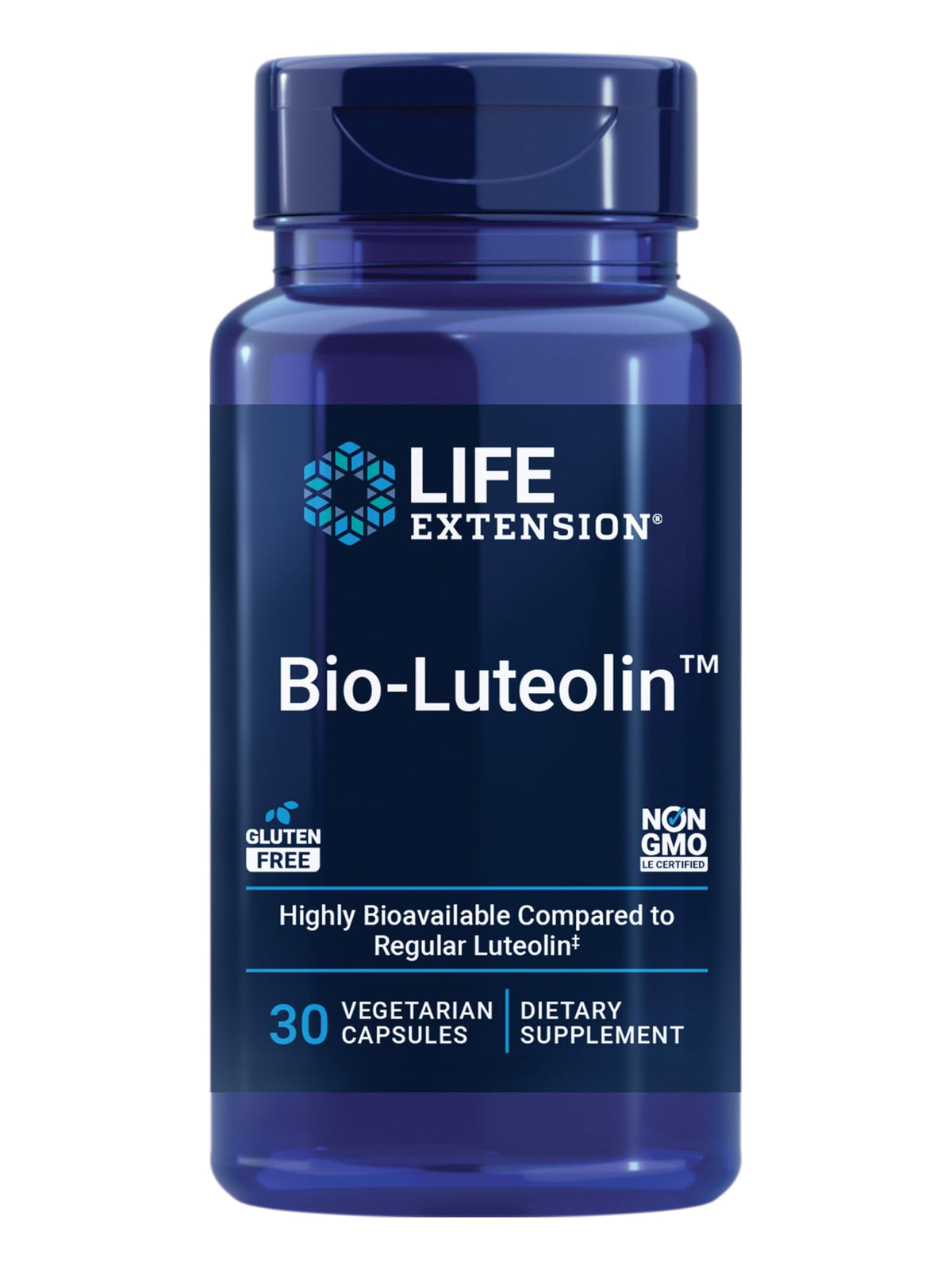 Life Extension Bio-Luteolin 30 capsules, vue de face