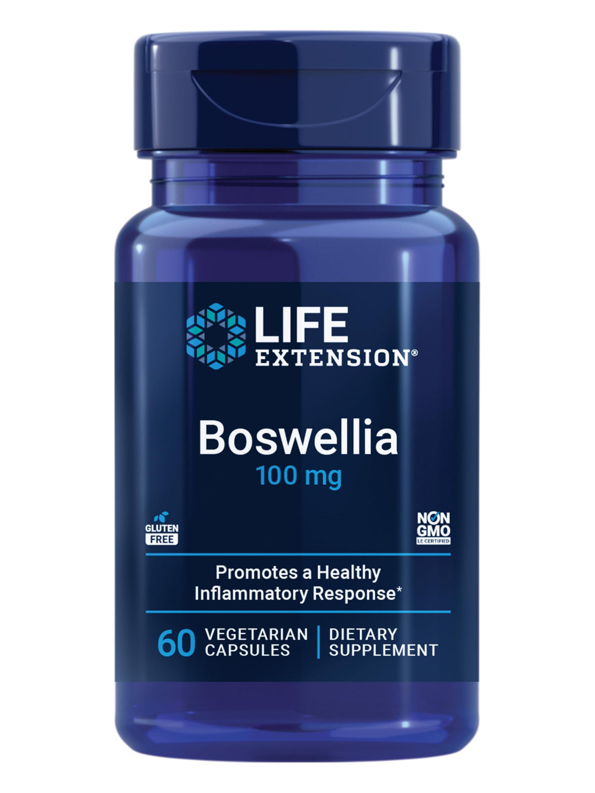 Life Extension Boswellia 60 capsules avec emballage avant