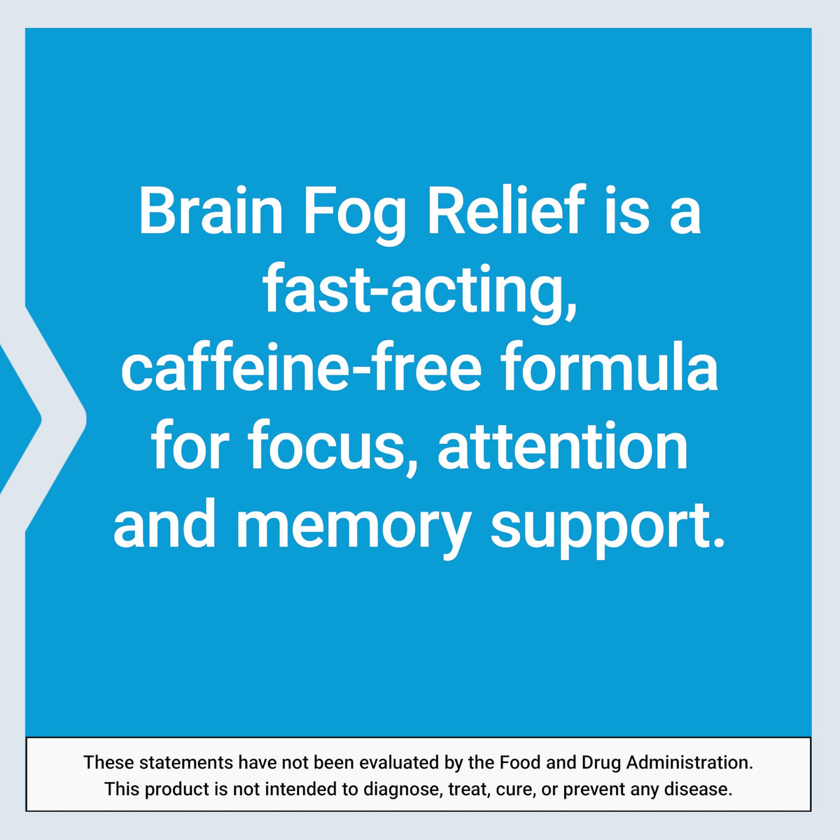 Life Extension Brain Fog Relief - ingrédients principaux