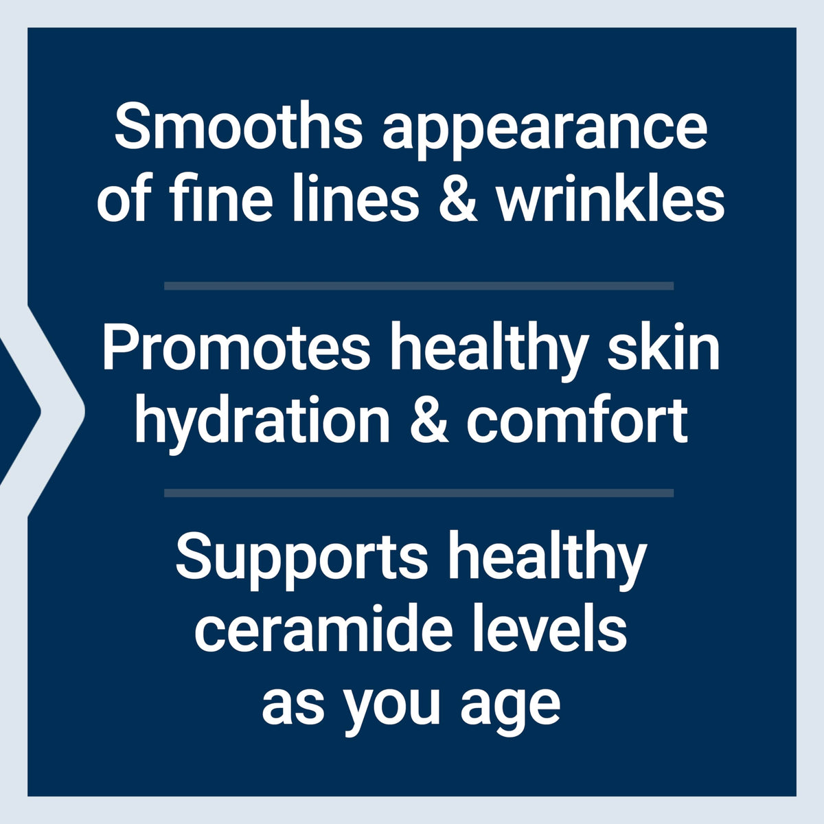 Life Extension Céramides 30 capsules à côté d'une lotion pour la peau