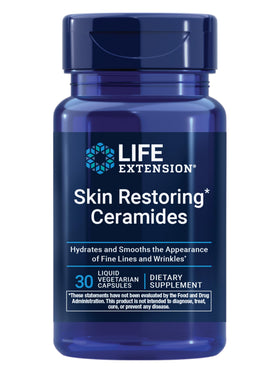 Life Extension Céramides 30 capsules liquides en emballage avant