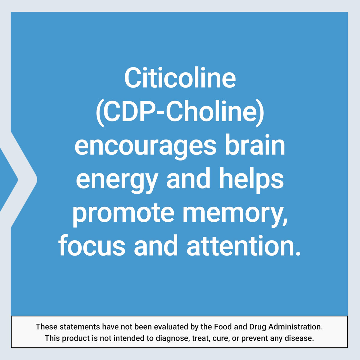 Life Extension Citicoline capsules with a glass of water