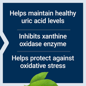 Life Extension Contrôle de l'Acide Urique 60 capsules avec ingrédients