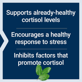 Life Extension Cortisol-Stress Balance 30 Capsules, présentation sur fond blanc