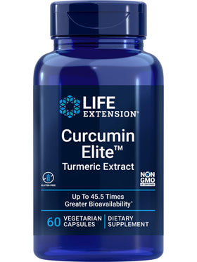 Life Extension Curcumin Elite Extrait de Curcuma 60 Capsules vue avant