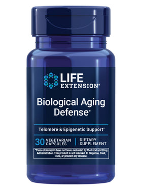 Life Extension Défense contre le vieillissement biologique gélules vues de face