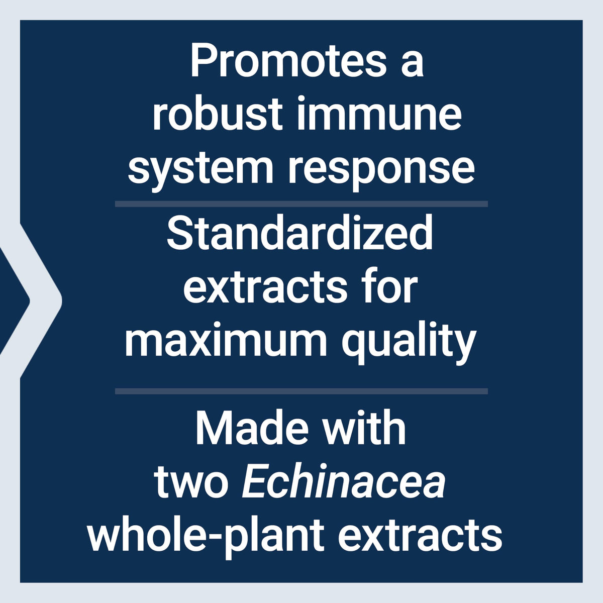 Life Extension Echinacea Elite capsules side view