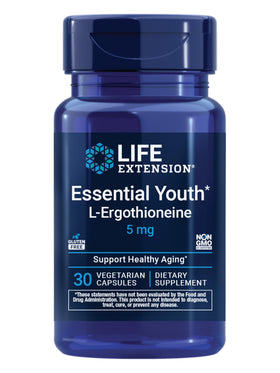 Life Extension Essential Youth L-Ergothioneine 5 mg boîte avant