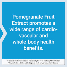 Life Extension Extrait de Fruit de Grenade 500 mg sur fond blanc