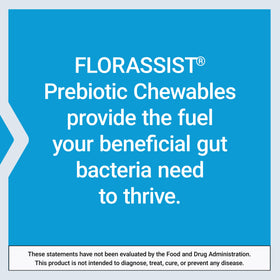 Life Extension FLORASSIST® Chewable Prébiotique Fraise 1000 mg sur une table
