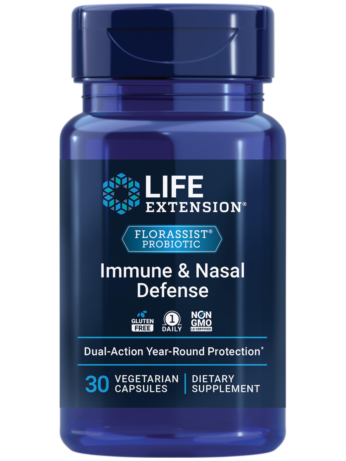 Life Extension FLORASSIST® Défense Nasale 30 Capsules vue avant