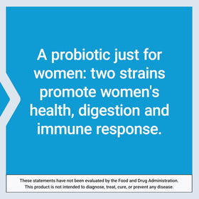 Life Extension FLORASSIST® Probiotic Santé Femme - capsules en main