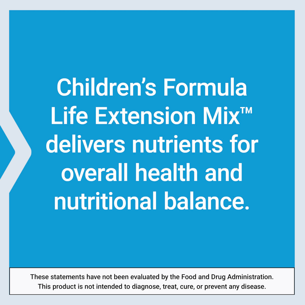Life Extension Formule Enfants, comprimés à mâcher avec un verre d'eau