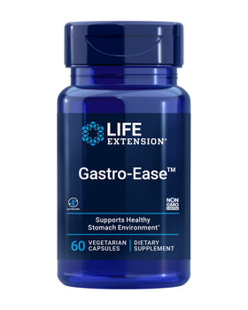Life Extension Gastro-Ease™ 60 capsules vue de face