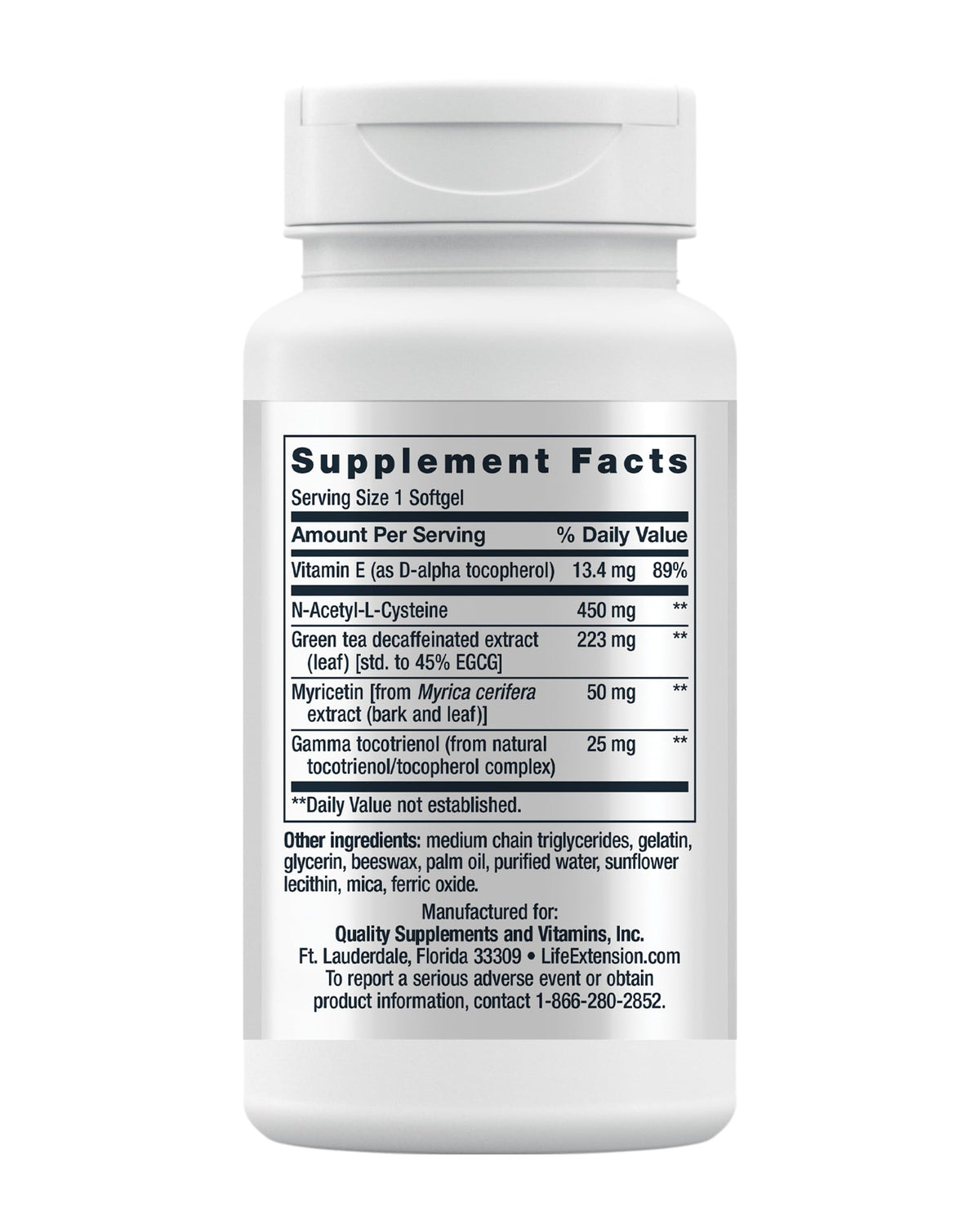 Life Extension GEROPROTECT Ageless Cell 30 gélules emballage