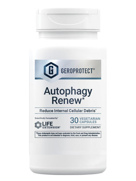 Life Extension GEROPROTECT® Autophagy Renew 30 capsules, vue avant de l'emballage