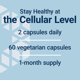 Life Extension GEROPROTECT® Stem Cell capsules sur une table