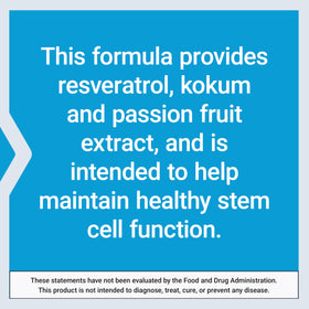 Life Extension GEROPROTECT® Stem Cell emballage et capsules