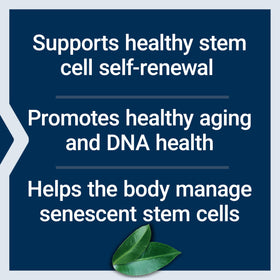 Life Extension GEROPROTECT® Stem Cell étiquette des ingrédients