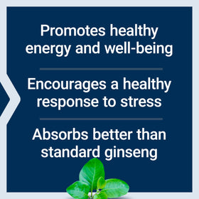 Life Extension Ginseng Energy Support capsules on a wooden table