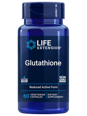 Life Extension Glutathione 500 mg Capsules - Vue de face