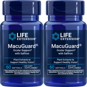 Life Extension MacuGuard Ocular Support with Saffron - packaging front view
