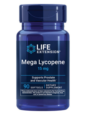 Life Extension Mega Lycopene 90 gélules souples, vue avant