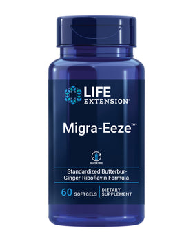 Life Extension Migra-Eeze 60 gélules molles, emballage avant