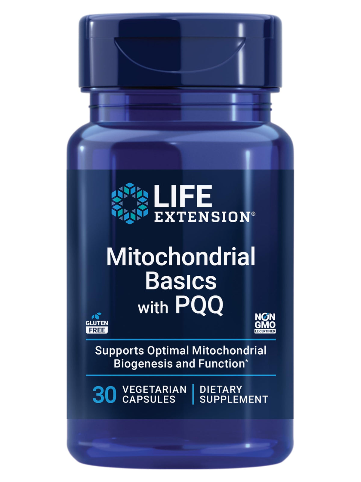 Life Extension Mitochondrial Basics 30 Capsules face avant