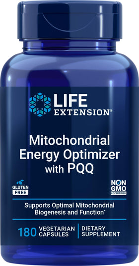 Life Extension Mitochondrial Energy Optimizer 180 capsules front view