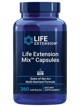 Life Extension Mix 360 gélules vue avant avec étiquette