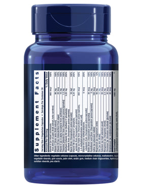 Life Extension Multivitamines Complet, étiquette et informations nutritionnelles