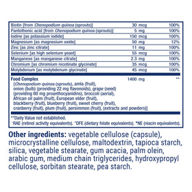 Life Extension Multivitamines Complet, flacon ouvert avec capsules