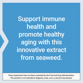Life Extension Optimized Fucoidan 60 Capsules - mise en scène sur une table