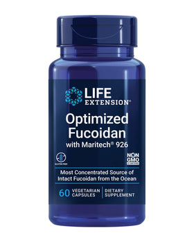 Life Extension Optimized Fucoidan 60 Capsules - vue de face