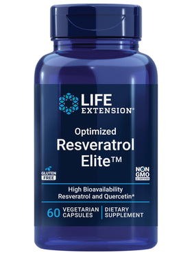 Life Extension Optimized Resveratrol Elite 222 mg boîte avant