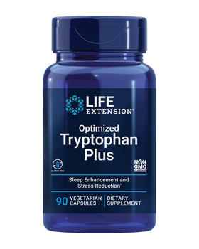 Life Extension Optimized Tryptophan Plus 1000mg gélules avant de l'ouverture de l'emballage