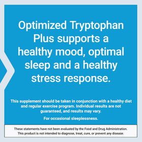 Life Extension Optimized Tryptophan Plus 1000mg prise de gélules avec de l'eau