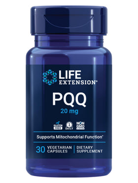 Life Extension PQQ 20 mg capsules végétariennes, boîte de 30 capsules