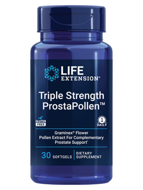 Life Extension ProstaPollen 30 gélules molles vue avant
