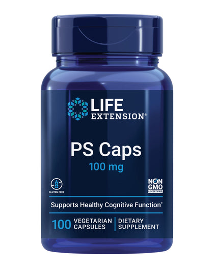 Life Extension PS Caps 100 capsules packaging front view